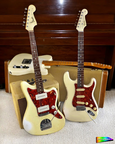 Olympic White guitars